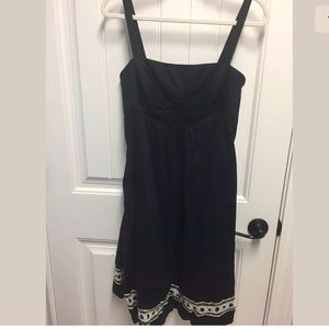 Little Black Dress Lace Embellish D2-286